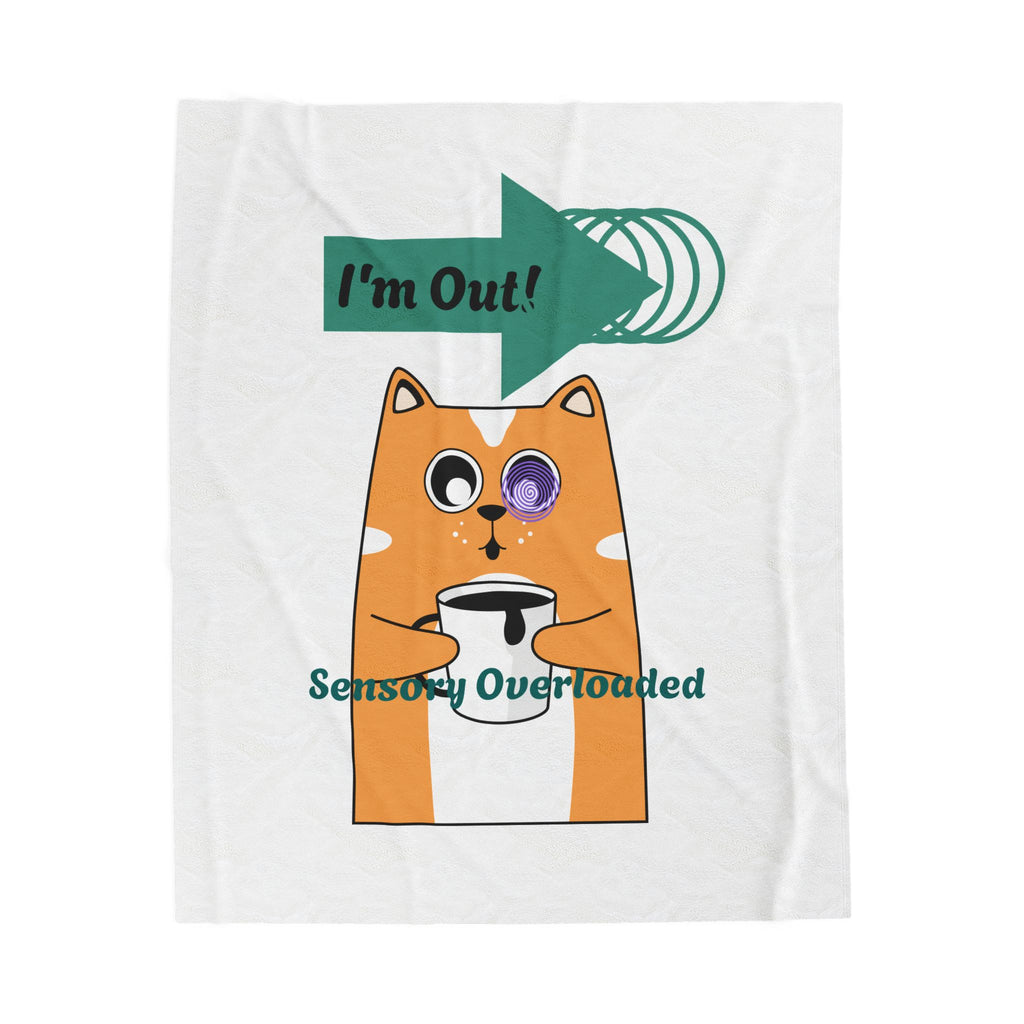 Need A Moment™ Sensori Overload Velveteen Plush Blanket
