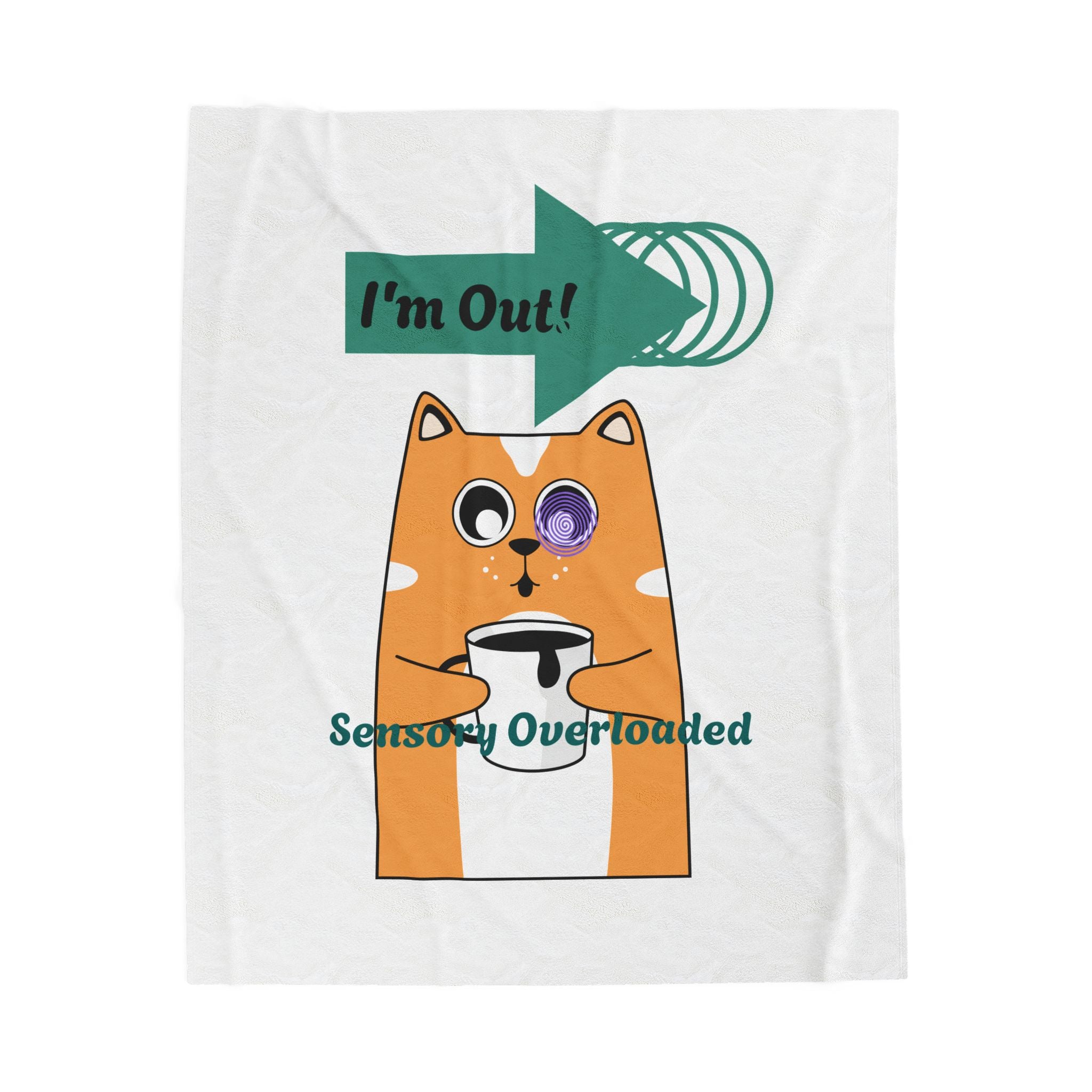 Need A Moment™ Sensori Overload Velveteen Plush Blanket