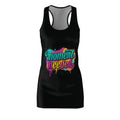 Need A Moment™ -Moment Needed Racerback Dress — Bold Afrocentric Graphic AOP