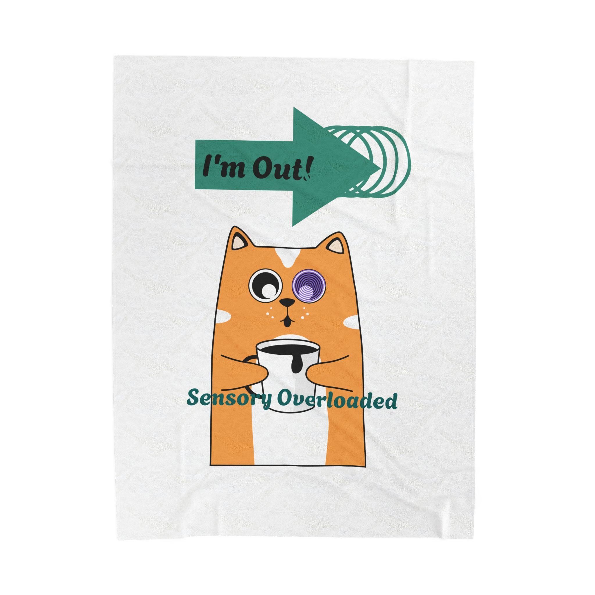 Need A Moment™ Sensori Overload Velveteen Plush Blanket