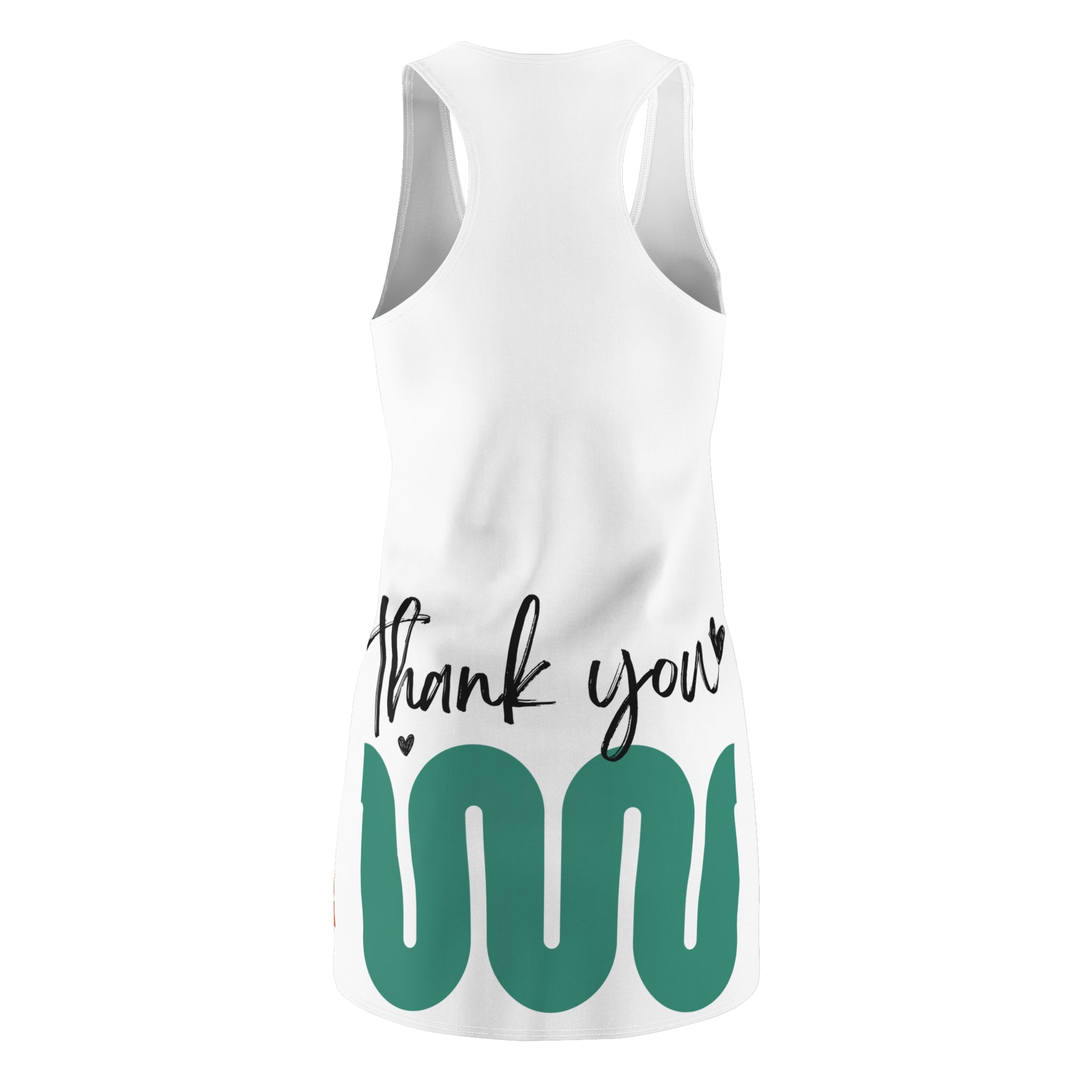 Need A Moment™ -Moment Needed Racerback Dress — Bold Afrocentric Graphic AOP